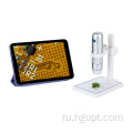 8 ПК Светодиодный свет беспроводной Wi -Fi Digital Microscope